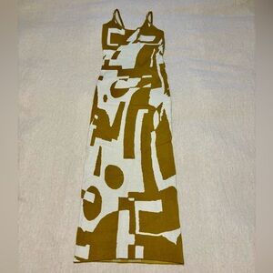 Funky patterned maxi dress